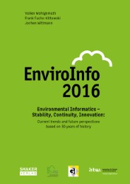 Environmental Informatics - Stability, Continuity, Innovation