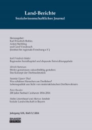 Land-Berichte. Sozialwissenschaftliches Journal