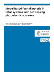 Model-based fault diagnosis in rotor systems with self-sensing piezoelectric actuators