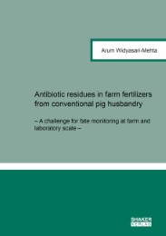 Antibiotic residues in farm fertilizers from conventional pig husbandry