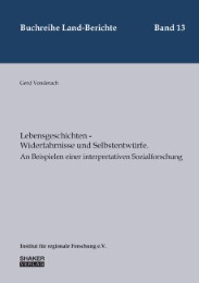 Lebensgeschichten - Widerfahrnisse und Selbstentwürfe. - Cover