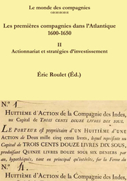 Les premières compagnies dans l'Atlantique 1600-1650