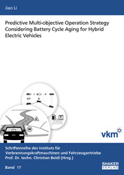 Predictive Multi-objective Operation Strategy Considering Battery Cycle Aging for Hybrid Electric Vehicles
