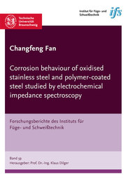 Corrosion behaviour of oxidised stainless steel and polymer-coated steel studied by electrochemical impedance spectroscopy