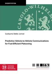 Predictive Vehicle-to-Vehicle Communications for Fuel-Efficient Platooning