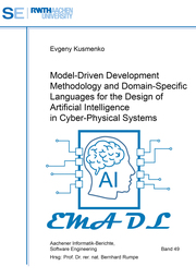 Model-Driven Development Methodology and Domain-Specific Languages for the Design of Artificial Intelligence in Cyber-Physical Systems - Cover