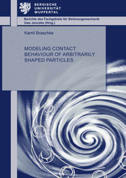Modeling contact behaviour of arbitrarily shaped particles - Cover