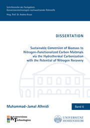 Sustainable Conversion of Biomass to Nitrogen-Functionalized Carbon Materials via the Hydrothermal Carbonization with the Potential of Nitrogen Recovery