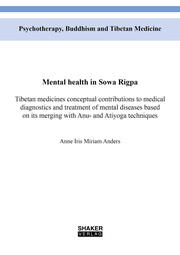 Mental health in Sowa Rigpa