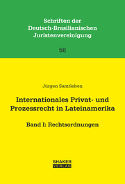 Internationales Privat- und Prozessrecht in Lateinamerika