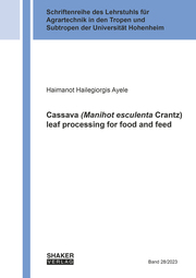 Cassava (Manihot esculenta Crantz) leaf processing for food and feed - Cover