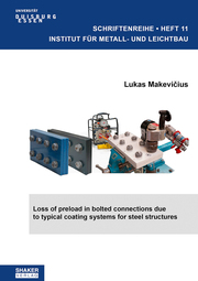 Loss of preload in bolted connections due to typical coating systems for steel structures