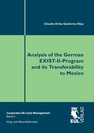 Analysis of the German EXIST-II-Program and its Transferability to Mexico
