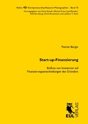 Start-up-Finanzierung - Cover
