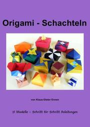 Origami - Schachteln - Cover