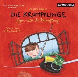Die Krumpflinge - Egon rettet die Krumpfburg - Cover