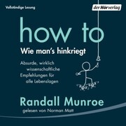 HOW TO - Wie man's hinkriegt - Cover