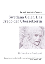 Swetlana Geier.Das Credo der Übersetzerin - Cover