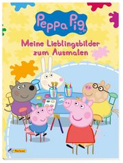 Peppa Pig - Meine Lieblingsbilder zum Ausmalen - Cover