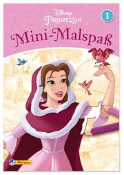 Disney Prinzessin: Mini-Malspaß Nr. 1 (Belle) - Cover
