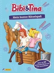 Bibi und Tina: Mein bunter Rätselspaß - Cover