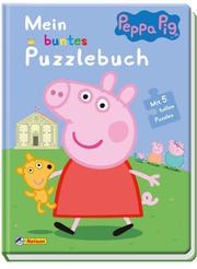 Peppa: Mein buntes Puzzlebuch - Cover