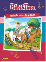 Bibi und Tina: Mein buntes Malbuch - Cover
