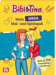 Bibi & Tina Mein MEGA Mal- und Spielspaß