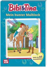 Bibi und Tina: Mein bunter Malblock - Cover