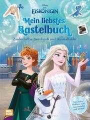 Disney Die Eiskönigin: Mein liebstes Bastelbuch - Zauberhafter Bastelspaß und Ausmalbilder