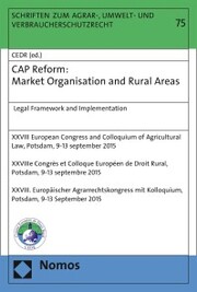CAP Reform: Market Organisation and Rural Areas