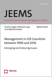 Management in CEE Countries between 1996 and 2016