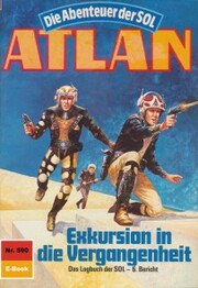 Atlan 590: Exkursion in die Vergangenheit - Cover