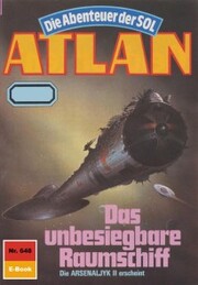 Atlan 648: Das unbesiegbare Raumschiff - Cover