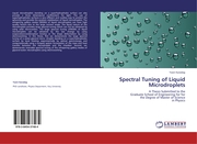 Spectral Tuning of Liquid Microdroplets