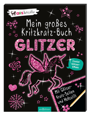 Mein großes Kritzkratz-Buch - Glitzer - Cover
