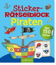 Sticker-Rätselblock Piraten - Cover