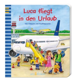 Luca fliegt in den Urlaub
