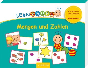 Lernraupe - Mengen und Zahlen - Cover
