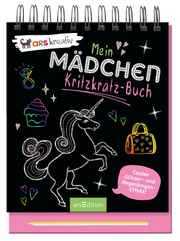 Mein Mädchen-Kritzkratz-Buch - Cover