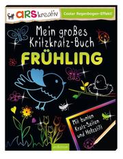 Mein großes Kritzkratz-Buch Frühling - Cover