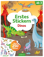 Erstes Stickern - Dinos - Cover