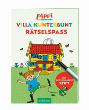 Pippi Langstrumpf - Villa Kunterbunt Rätselspaß - Cover