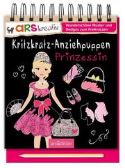 Kritzkratz-Anziehpuppen - Prinzessin