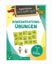 Superstarke Schulhelden - Konzentrations-Übungen für die 1. Klasse - Cover