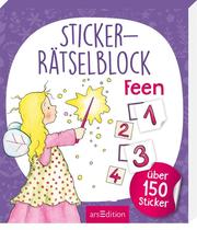 Sticker-Rätselblock Feen - Cover