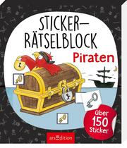 Sticker-Rätselblock Piraten - Cover