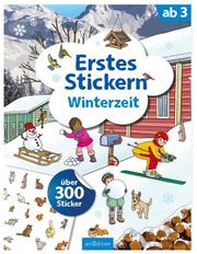 Erstes Stickern - Winterzeit