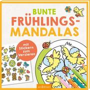 Bunte Frühlings-Mandalas - Cover