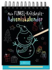 Mein Funkel-Kritzkratz-Adventskalender - Cover